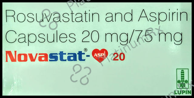 Novastat Asp 20/75mg Capsule 10s