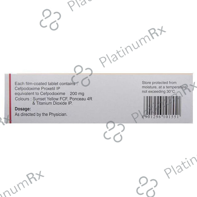 Cepodem 200mg Tablet 10s