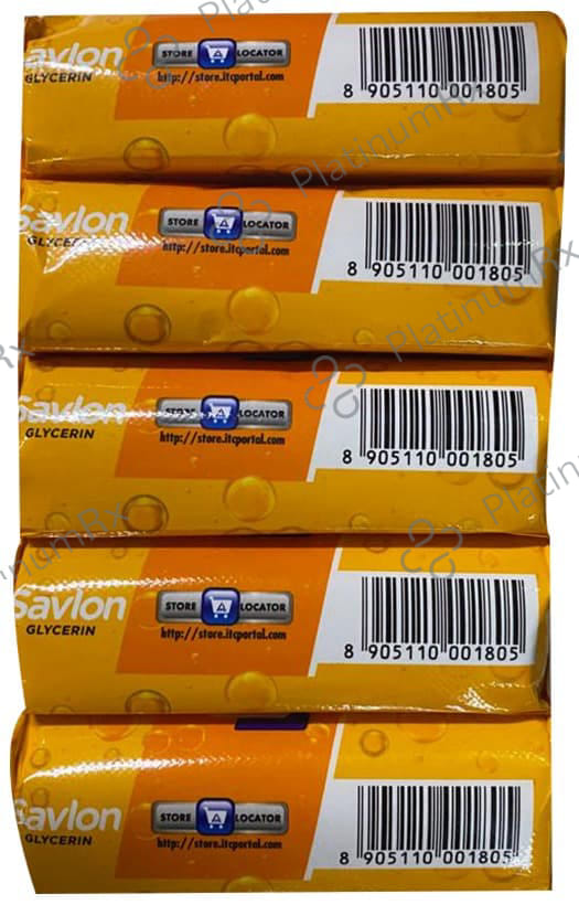 Savlon Glycerin Soap (125gm Each) 5 Soap
