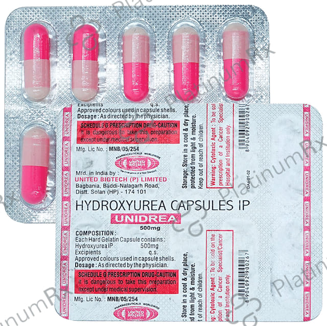 Unidrea 500mg Capsule