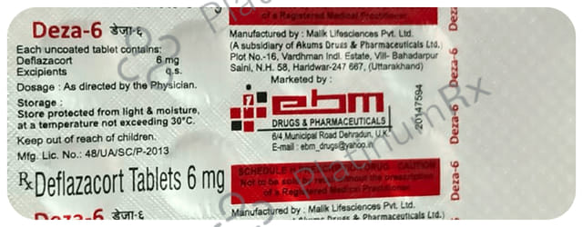 Deza 6mg Tablet 10s