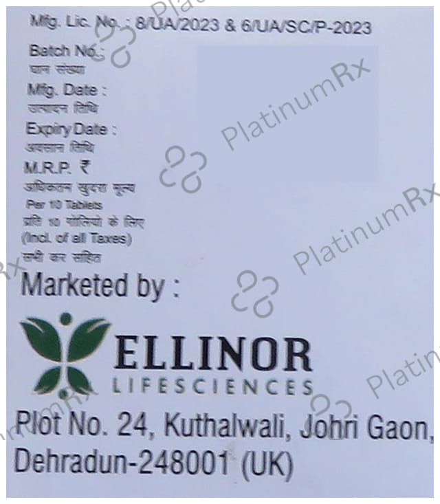 Ellidox 200mg Tablet DT 10s