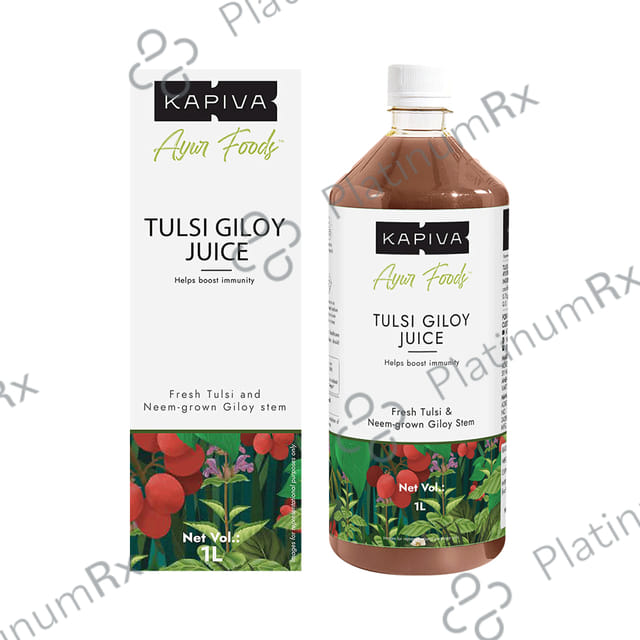Kapiva Wild Tulsi Giloy Juice 1Ltr