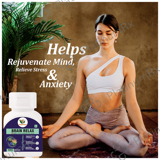 Vaddmaan Brain Relax Vegetarian Capsules