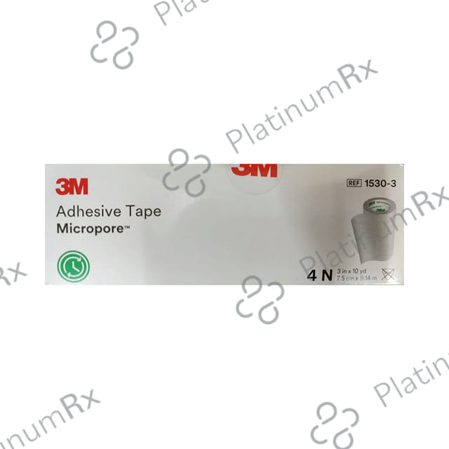 3M 1530-3 Micropore Surgical Tape 7.5cm