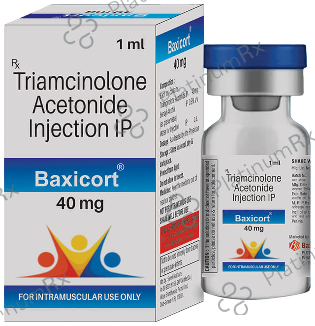 Baxcort 40mg Injection 1ml