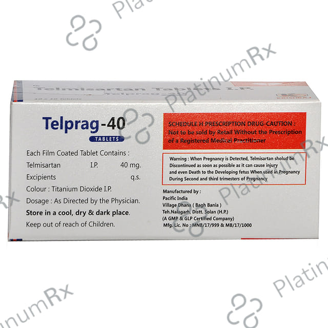 Telprag 40mg Tablet