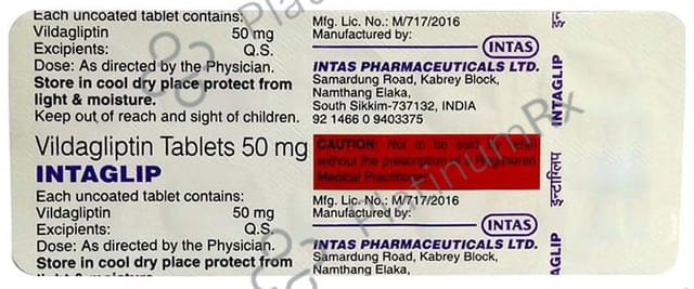 Intaglip 50mg Tablet 10s