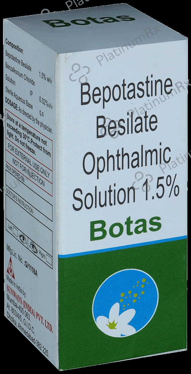 Botas Ophthalmic Solution 5ml