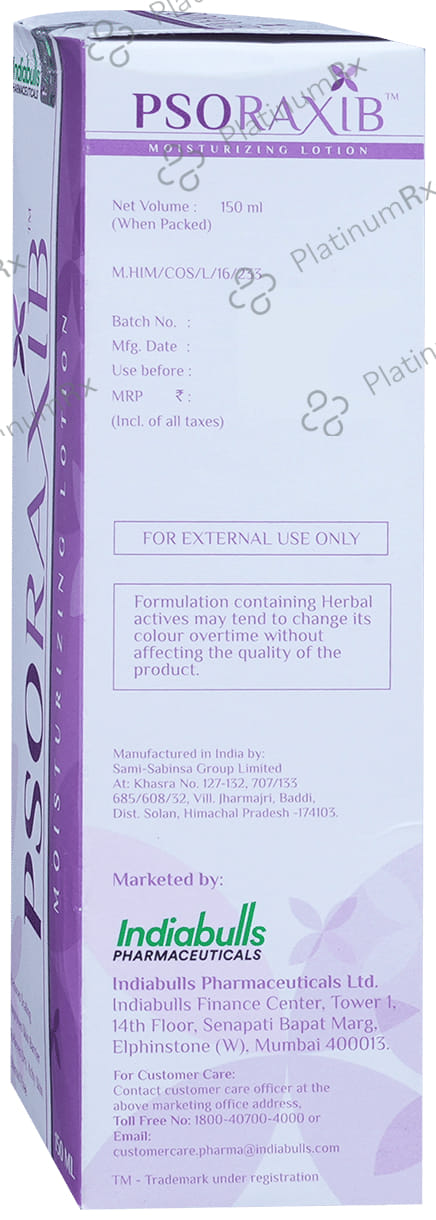 Psoraxib Moisturizing Lotion 150ml