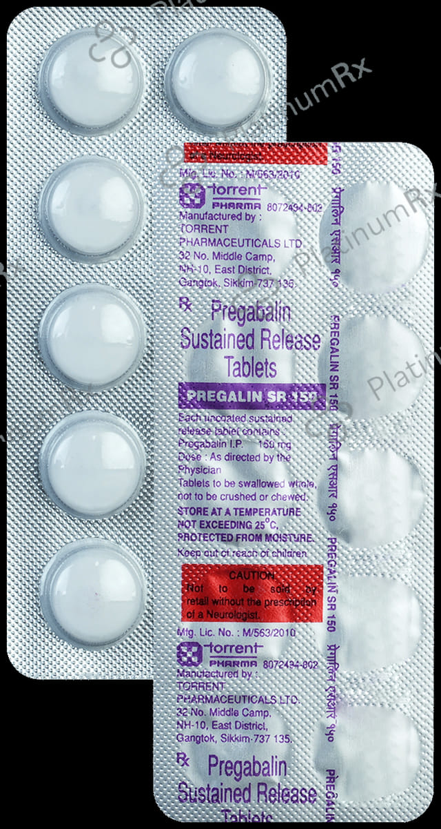 Pregalin SR 150 Tablet