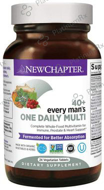 New Chapter 40+Every Man's One Daily Multi Vegetarian Tablet