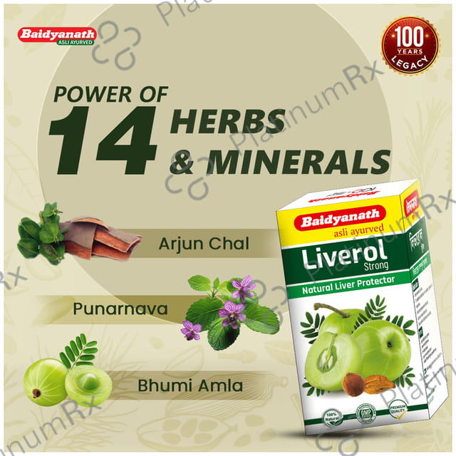Baidyanath Liverol Strong Tablet