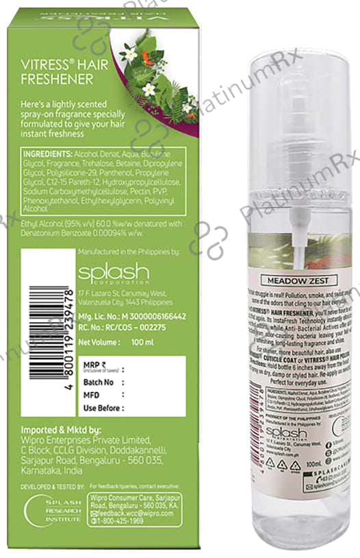 Vitress Hair Freshener Meadow Zest