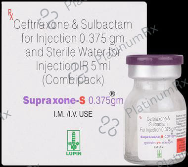 Supraxone S 250 mg/125 mg Injection