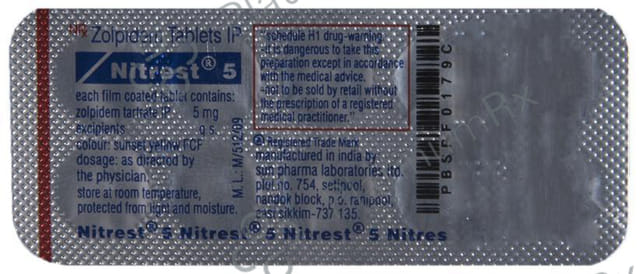 Nitrest 5 Tablet