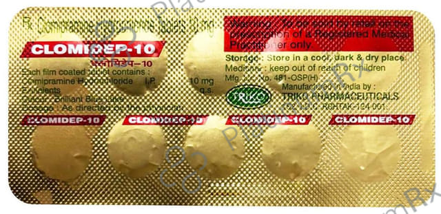 Clomidep 10mg Tablet 10s