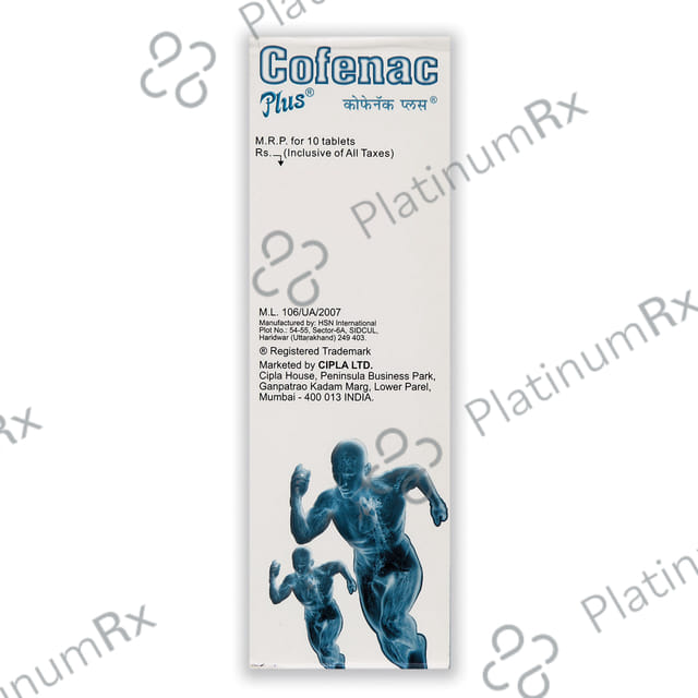 Cofenac Plus 50mg/325mg Tablet