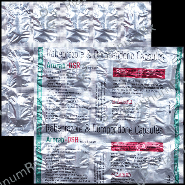 Arorab D 30/20mg Capsule SR 15s