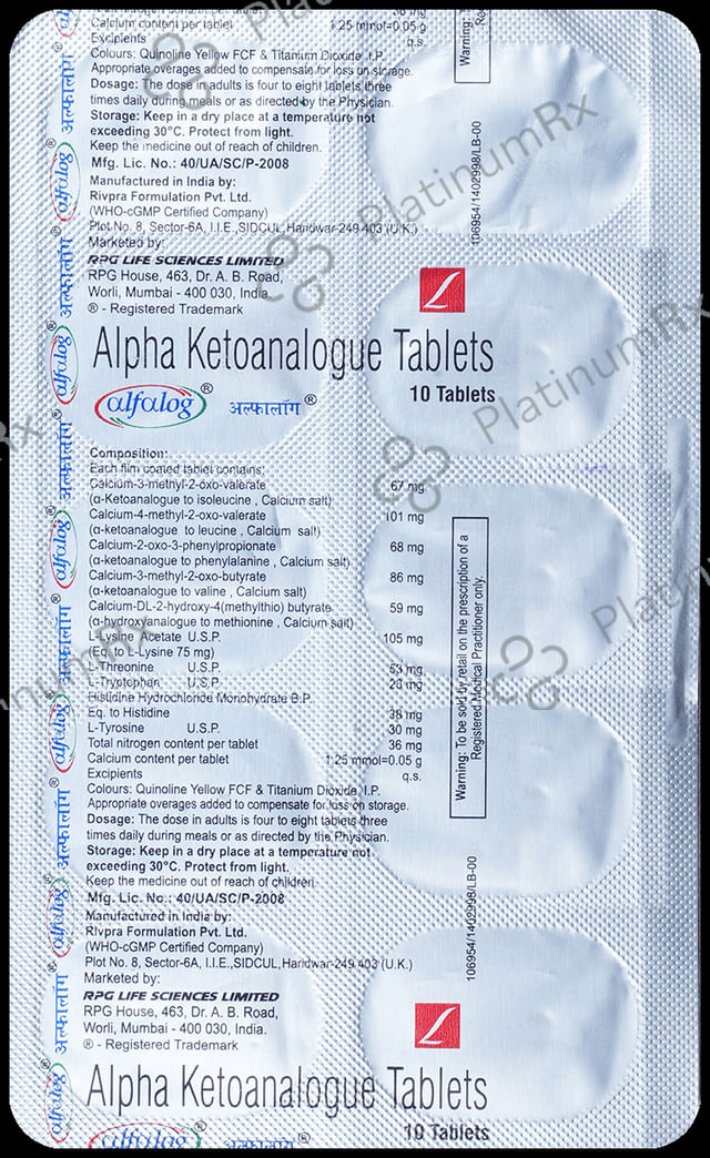 Alfalog Tablet 10s
