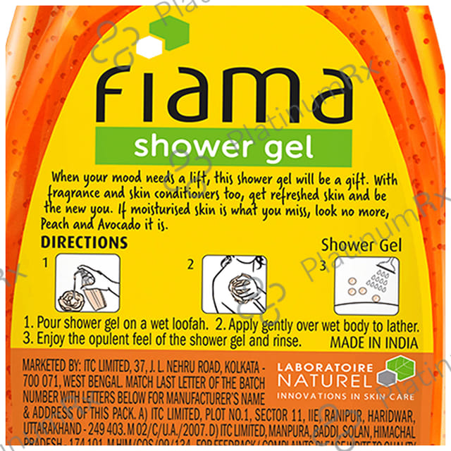 Fiama Shower Gel Peach and Avacado 500 ml