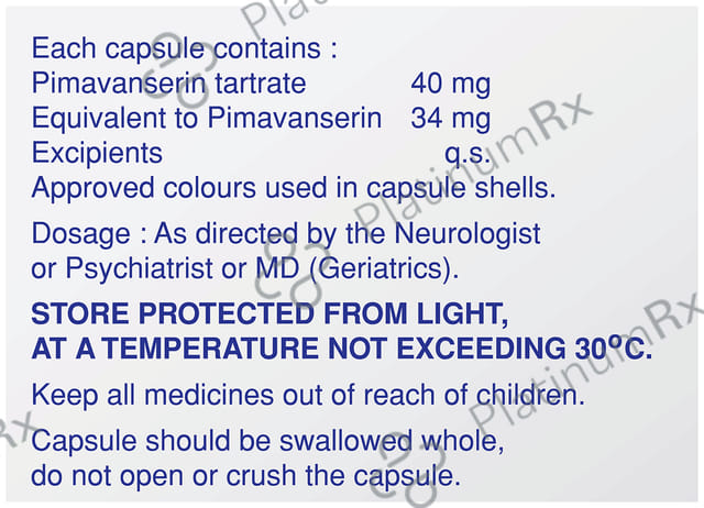 Parkrel 34mg Capsule 10s