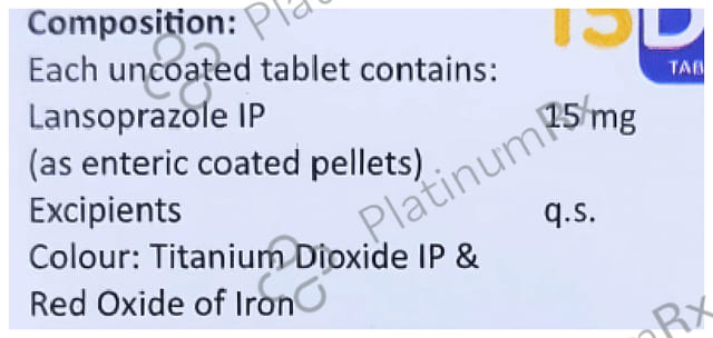 Lansostrum 15mg Junior Tablet DT 15s