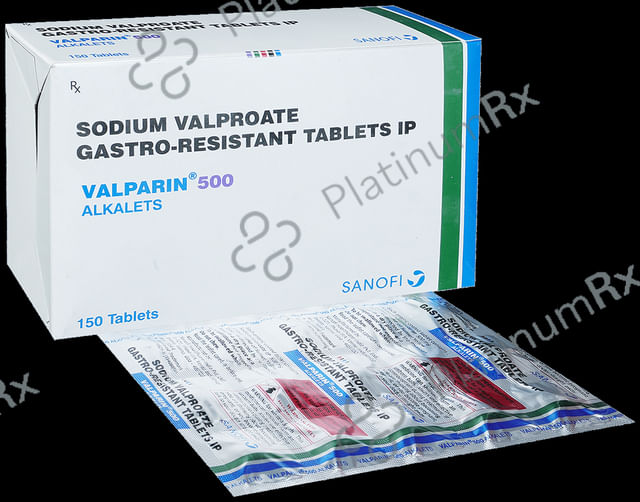 Valparin Alkalets 500mg Tablet 15s