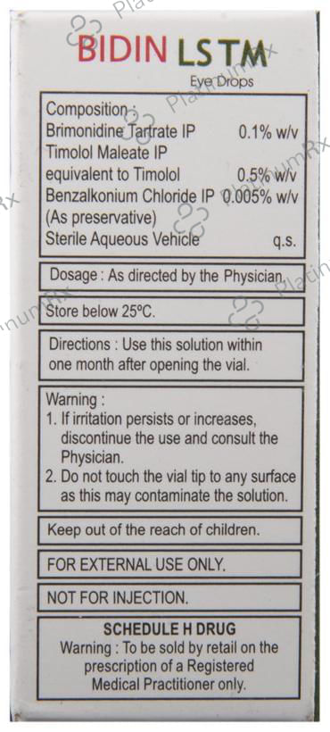 Bidin LS TM Eye Drop 5ml
