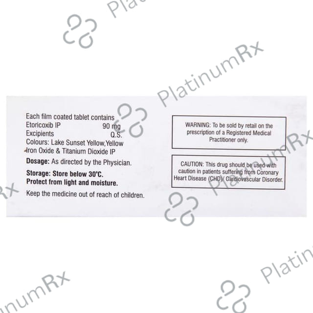 Etowin 90mg Tablet 10s