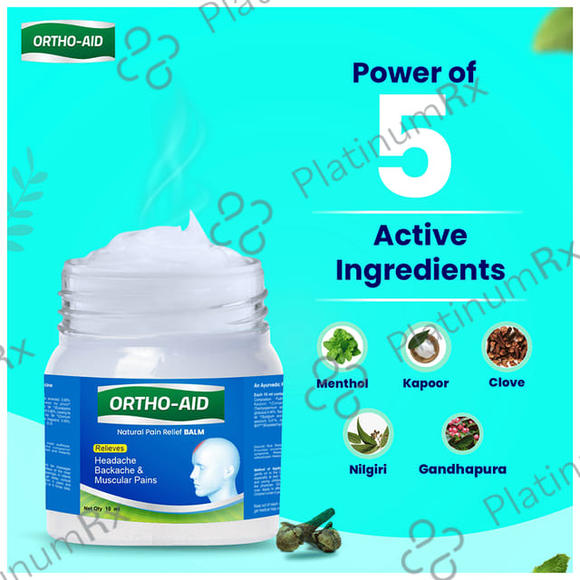 Ortho-Aid Natural Pain Relief Balm