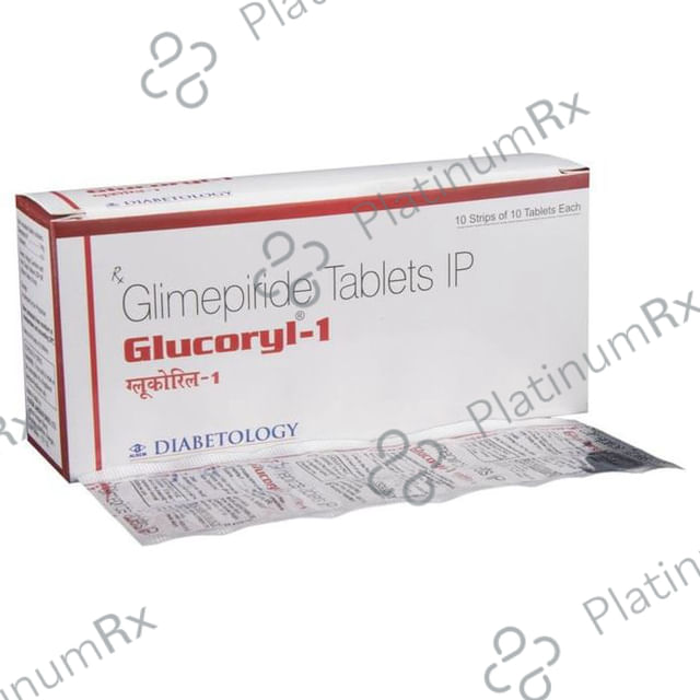 Glucoryl 1mg Tablet 10s