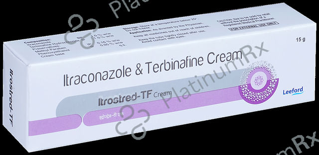 Itrostred TF 1% Cream 15gm