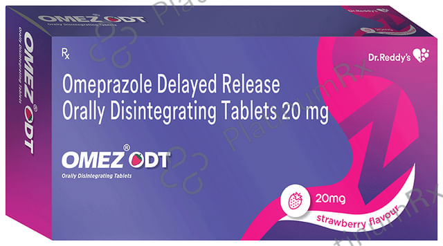 Omez ODT 20mg Tablet 10s