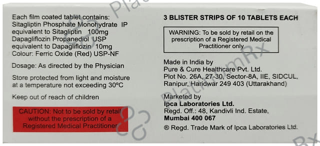 Suitglip D 10/100mg Tablet 10s
