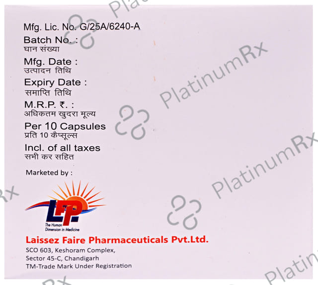 Neustat AS 75/20mg Capsule 10s
