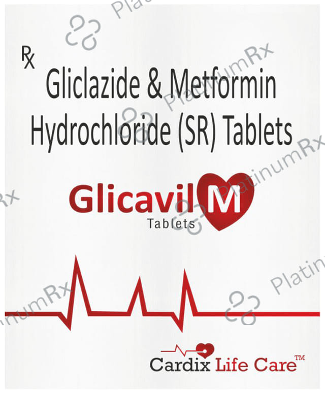 Glicavil M 80/500mg Tablet 10s