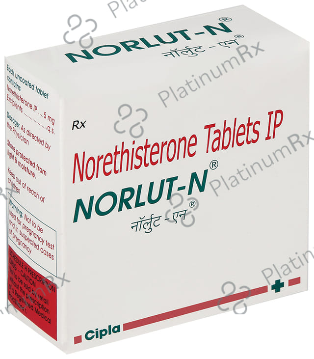 Norlut N 5mg Tablet 10s