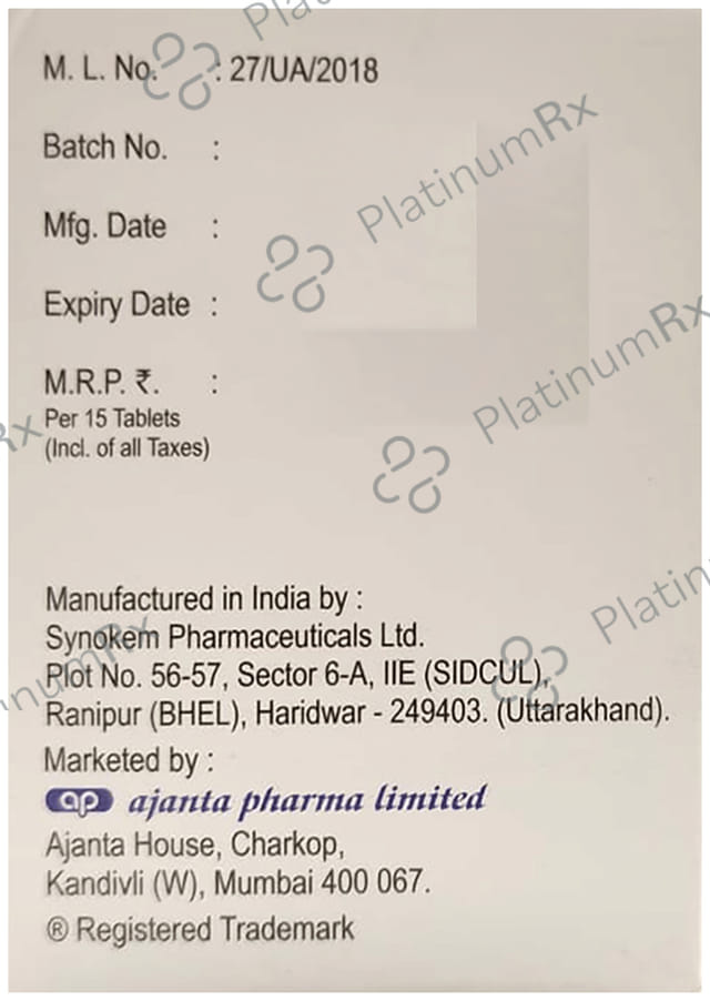 Besicor 5mg Tablet 20s