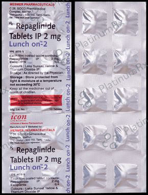 Lunch ON 2mg Tablet 10s