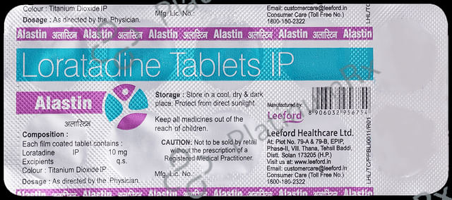 Alastin 10mg Tablet 10s