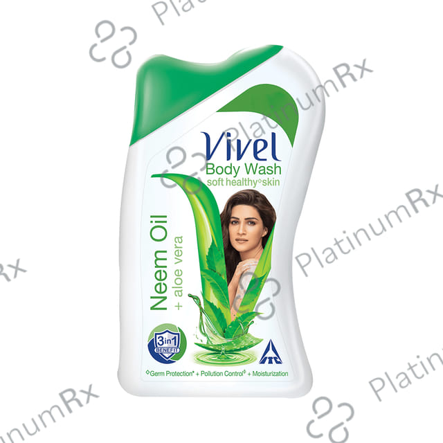 Vivel Neem Oil + Aloe Vera Body Wash 200 ml