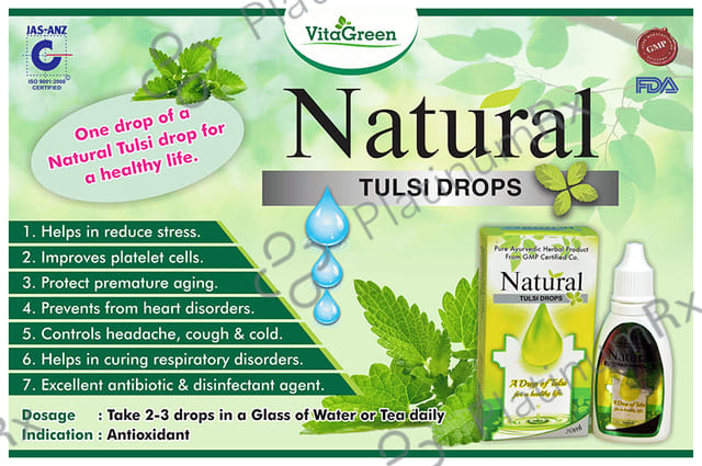 Vitagreen Natural Tulsi Drop