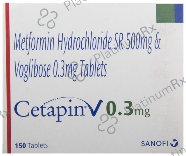 Cetapin V 500/0.3mg Tablet SR 15s
