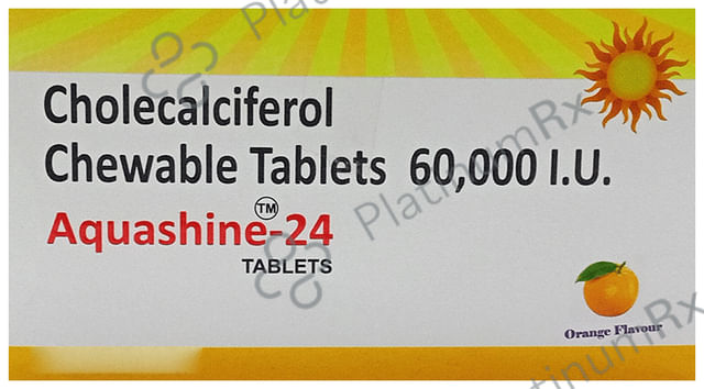 Aquashine 24 D3 60K Tablet 7s
