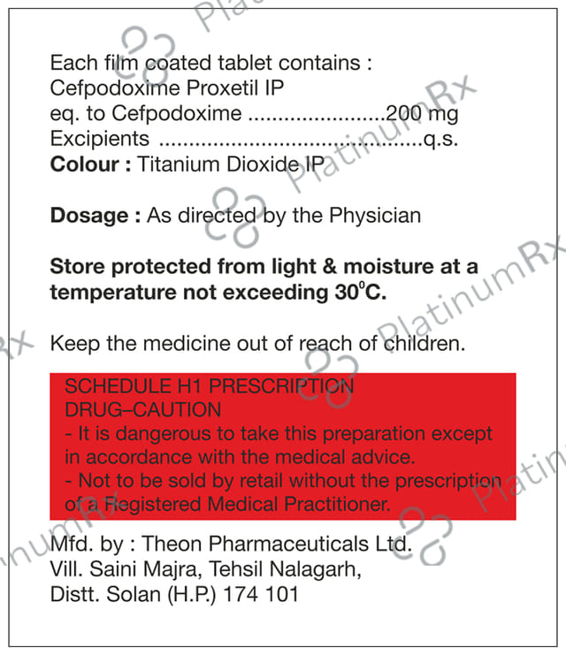 Podcure 200mg Tablet