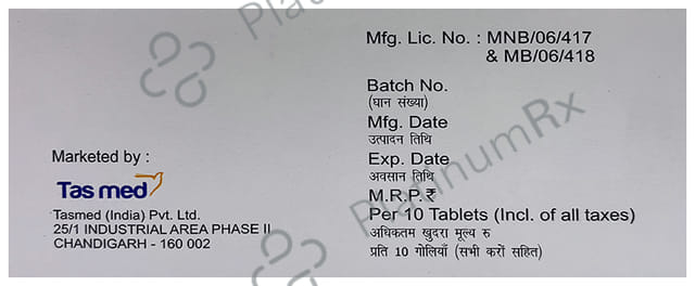 Fordep Plus 12.5/0.5mg Tablet 10s