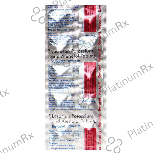 Revas AT 50/50mg Tablet 10s