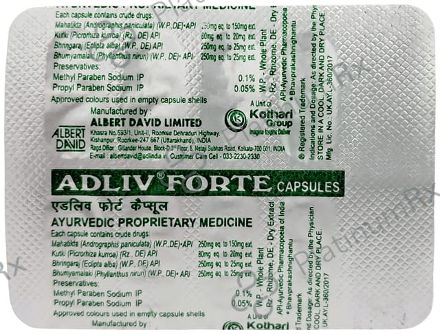 Adliv Forte Capsule 10s