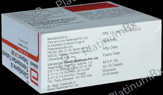 Telpres LN 80/10mg Tablet 10s